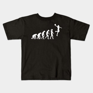 Basketball Sport Evolution Gift Kids T-Shirt